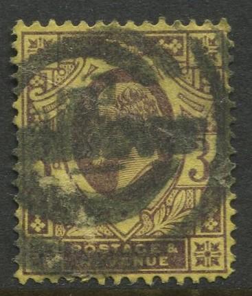 Great Britain -Scott 144- KEVII -Definitive Issue-1909 -Used- Single 4d Stamp