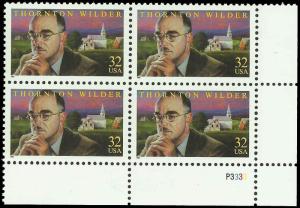 # 3134 MINT NEVER HINGED THORNTON WILDER