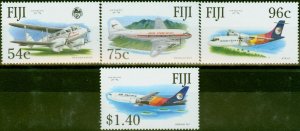 Fiji 1991 Air Pacific Set of 4 SG839-842 V.F MNH