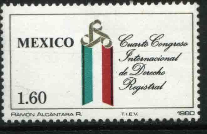 MEXICO 1219 International Civil Justice Congress MINT, NH. VF.