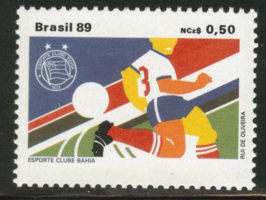 Brazil Scott 2226 MNH** 1989 Soccer stamp