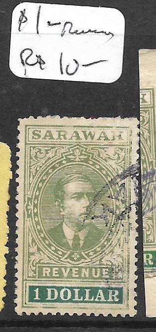 SARAWAK  (P0405B)  YOUNG BROOKE REVENUE $1.00  VFU