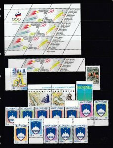 Slovenia first issues group (Mint Never Hinged) NICE