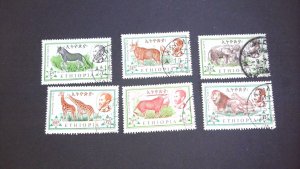 Ethiopia Sc# 369-374 Complete Set Used