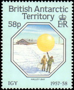 British Antarctic Territory #141-144, Complete Set(4), 1987, Polar, Never Hinged