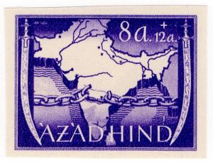 (I.B) India Cinderella : Azad Hind 20a (proof)