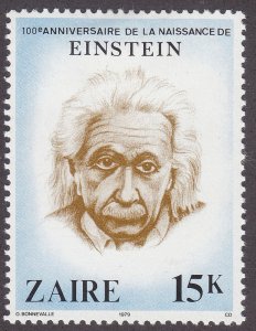 Zaire 956 Albert Einstein 1980