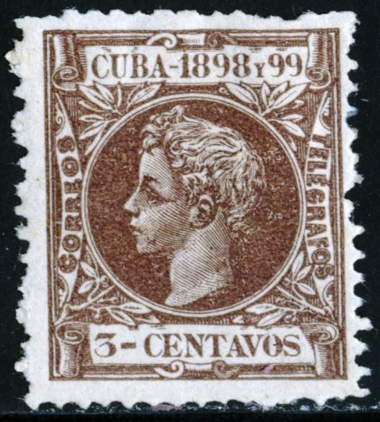 CUBA #163, UNUSED MINT HINGED - 1898 - CUBA511NS10