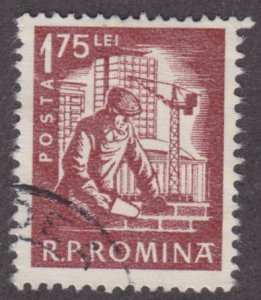 Romania 1365 Bricklayer 1960