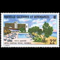 NEW CALEDONIA 1974 - Scott# C121 Hotel Set of 1 NH