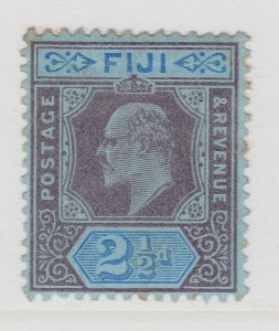 Fiji 1903 2 1/2d Wmk Crown AC MH* Stamp A22P14F8623-