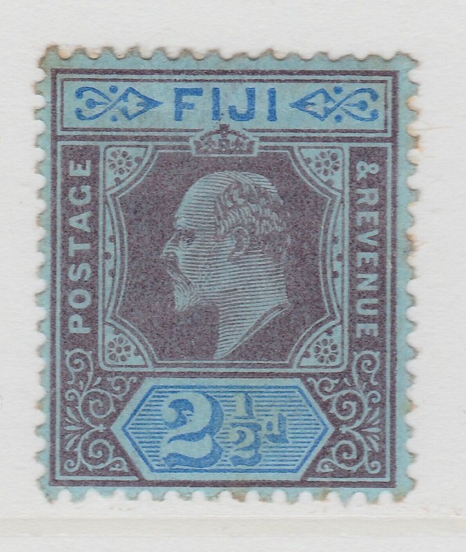 Fiji 1903 2 1/2d Wmk Crown AC MH* Stamp A22P14F8623-