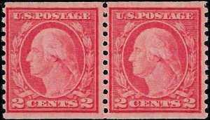492 Mint,OG,H... Pair... SCV $21.50