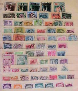 LATVIA 72 DIFF. WITH 120 DUPLICATES USED