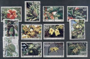 Comoro Is 1977 Postage Dues, Flowers CTO