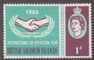 British Solomon Islands 143 UN International Cooperation Year 1965