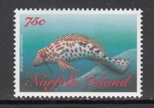 Norfolk Island 652 Fish MNH VF