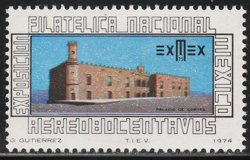 MEXICO C424, Exmex'73 Philatelic Exhibition MINT, NH. F-VF.