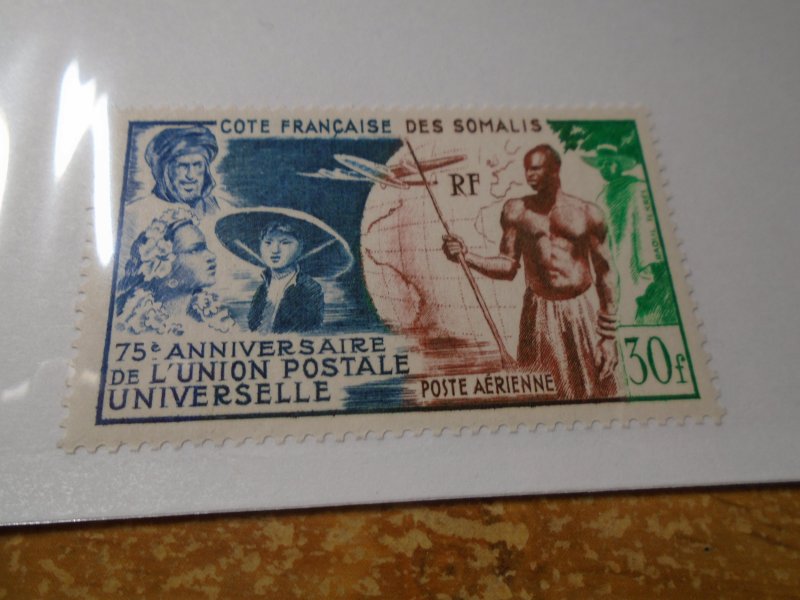 UPU 1949  :  Somali Coast  #  C18  MNH