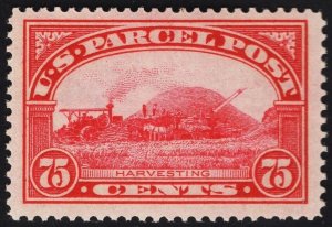 US# Q11 75c Carmine Rose Parcel Post MINT NH SCV $190.00