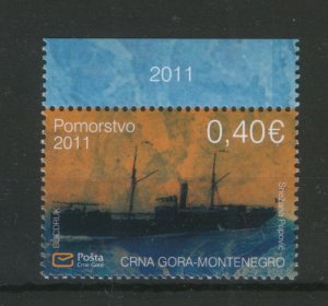 MONTENEGRO-MNH** STAMP-NAVIGATION-SHIPS-2011.