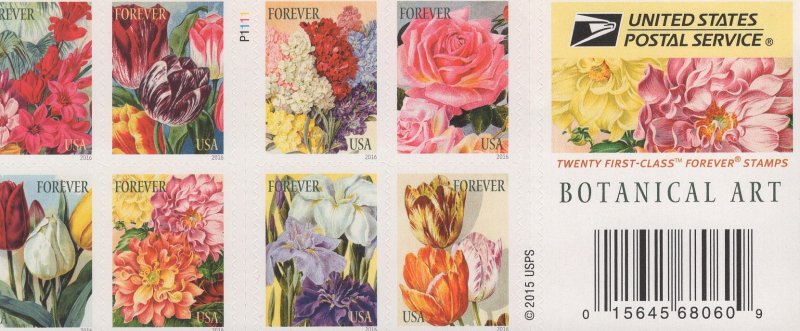 Scott 5042-51 Bk of 20 stamps MNH self adhesive