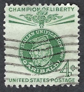 United States #1168 4¢ Giuseppe Garibaldi (1960). Used.