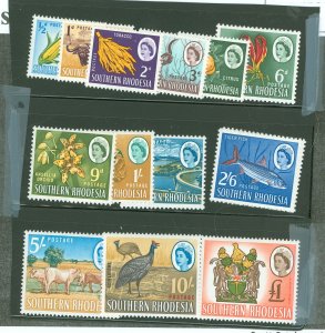 Southern Rhodesia #95-108  Single (Complete Set)