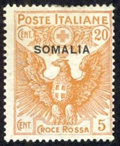 Somalia Sc# B3 MH 1916 20c + 5c Semi Postal Overprint