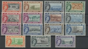 Bahamas #158-173 Mint (NH) Single (Complete Set)