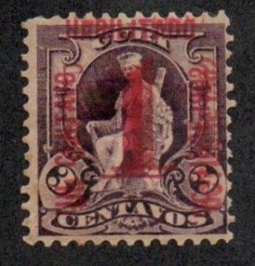 Cuba 232c Mint hinged (Double overprint)