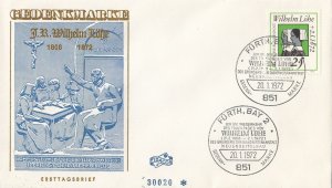Germany Scott 1087 FDC - Wilhelm Lohe