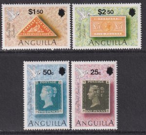 1990 Anguilla Stamp of GB complete set MNH Sc# 816 / 819 CV: $9.75