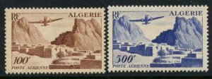 Algeria 1948 Airmail set Sc# C8-11 NH