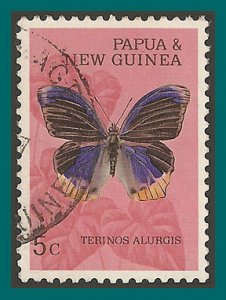 Papua New Guinea 1966 Butterflies, 5c used  212,SG85