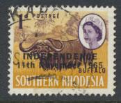 Rhodesia SG 360  SC# 209   Opt  Independence 1966  see details  Buffalo 