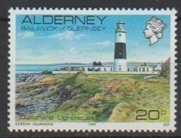 Mi: 42 ;Isle of Alderney: 1989;MNH  Cat € 0.80