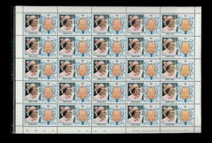 St. Lucia Stamps #825, 829, 830, 832 Queen Elizabeth II Cat Value $40 Wholesale.