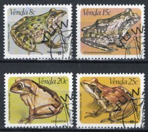 ZAYIX South Africa Venda 96-99 CTO Frogs Amphibians Nature 092022S95M