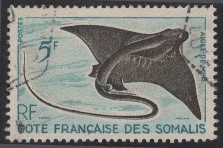Somali Coast #279 (1959), used single
