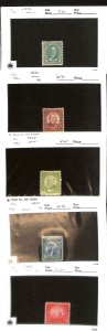 United States, Postage Stamp, #692-695, 698 Mint Hinged, 1931 (B74)