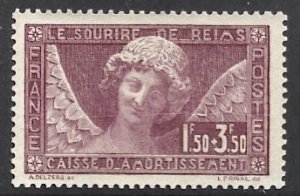 France #B34 The Smile of Reims (1930) VF NH Scott Cat. $ 130.00