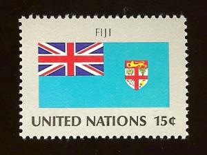 UN N.Y. 327 15¢ Fiji Flag series of 1980 MNH