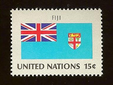 UN N.Y. 327 15¢ Fiji Flag series of 1980 MNH