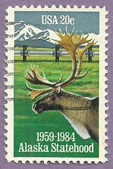 US Used Stamp Scott 2066 Alaska Statehood #3