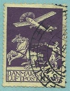 Denmark #C2, Used. CV $ 110.00