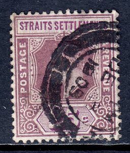 Straits Settlements - Scott #118 - Used - Pencil on reverse - SCV $9.00