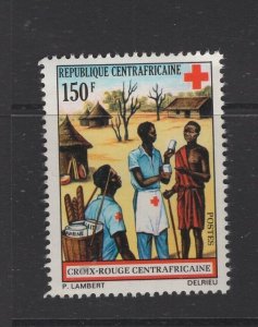 Central Africa #158  (1972 Red Cross Day issue)  VFMNH CV $3.00