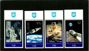 ES-1398 FIJI 1999 SPACE SCOTT 853-56 SET OF 4 MNH $6.00