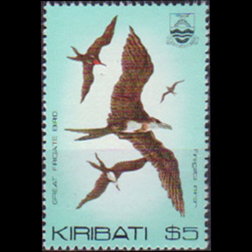 KIRIBATI 1982 - Scott# 399 Frigate Birds $5 NH